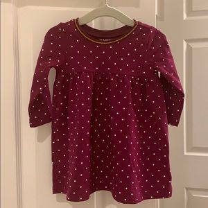 Old Navy Purple Polkadot Dress